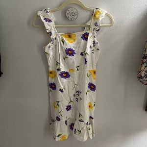 Floral mini dress